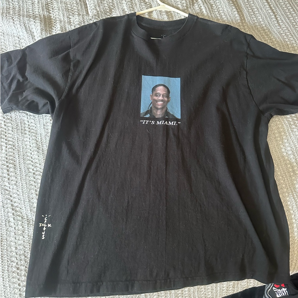 Cactus Jack Travis Scott Mugshot Miami tee